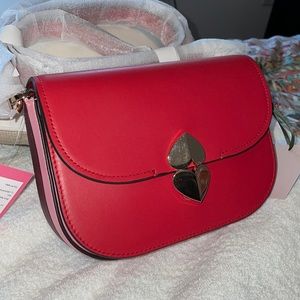 Kate Spade small saddle bag NWT